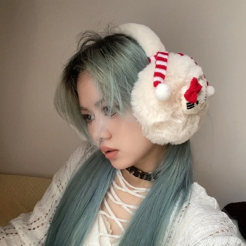 Наушники с рисунком кота