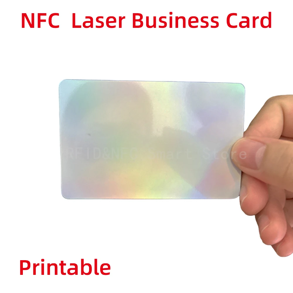 Nfc лазерные визитные карточки материал пвх 13 - Фотография_3