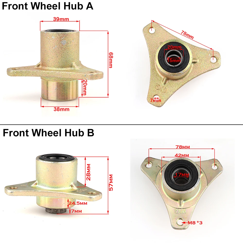 5 "6" m8*3 ступица колеса - Фотография_3