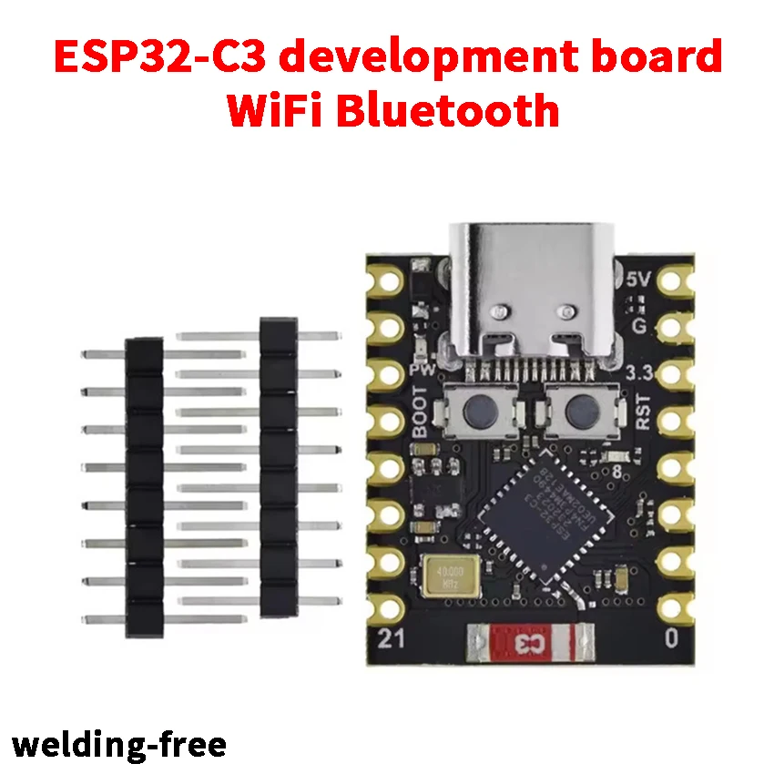 Esp32-c3 макетная плата esp32 supermini - Фотография_2