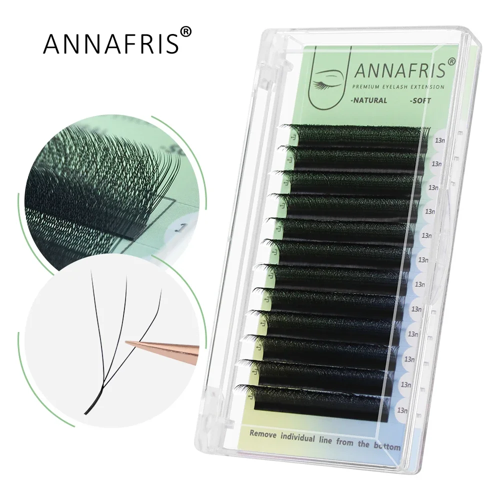 Annafris w-образные наращивание