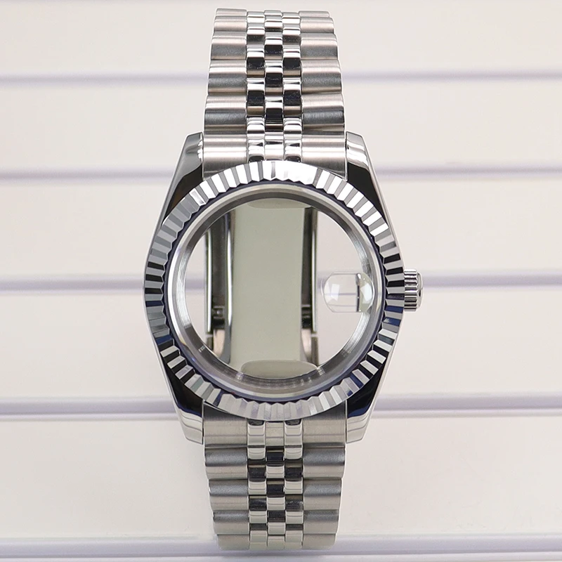 Корпус часов с рифленым ремешком 36 мм/39 мм