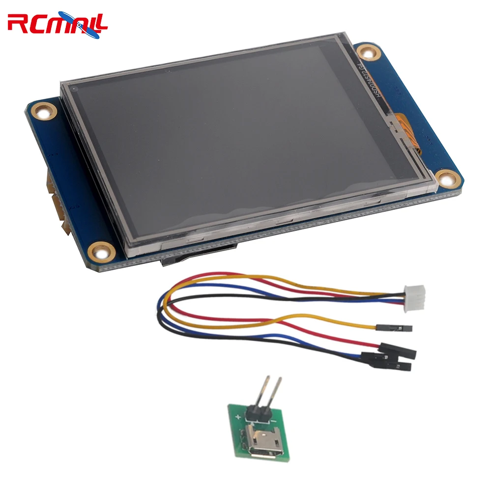 Nextion 2,4 ''uart hmi умный модуль жк-дисплея nx3224t024 2