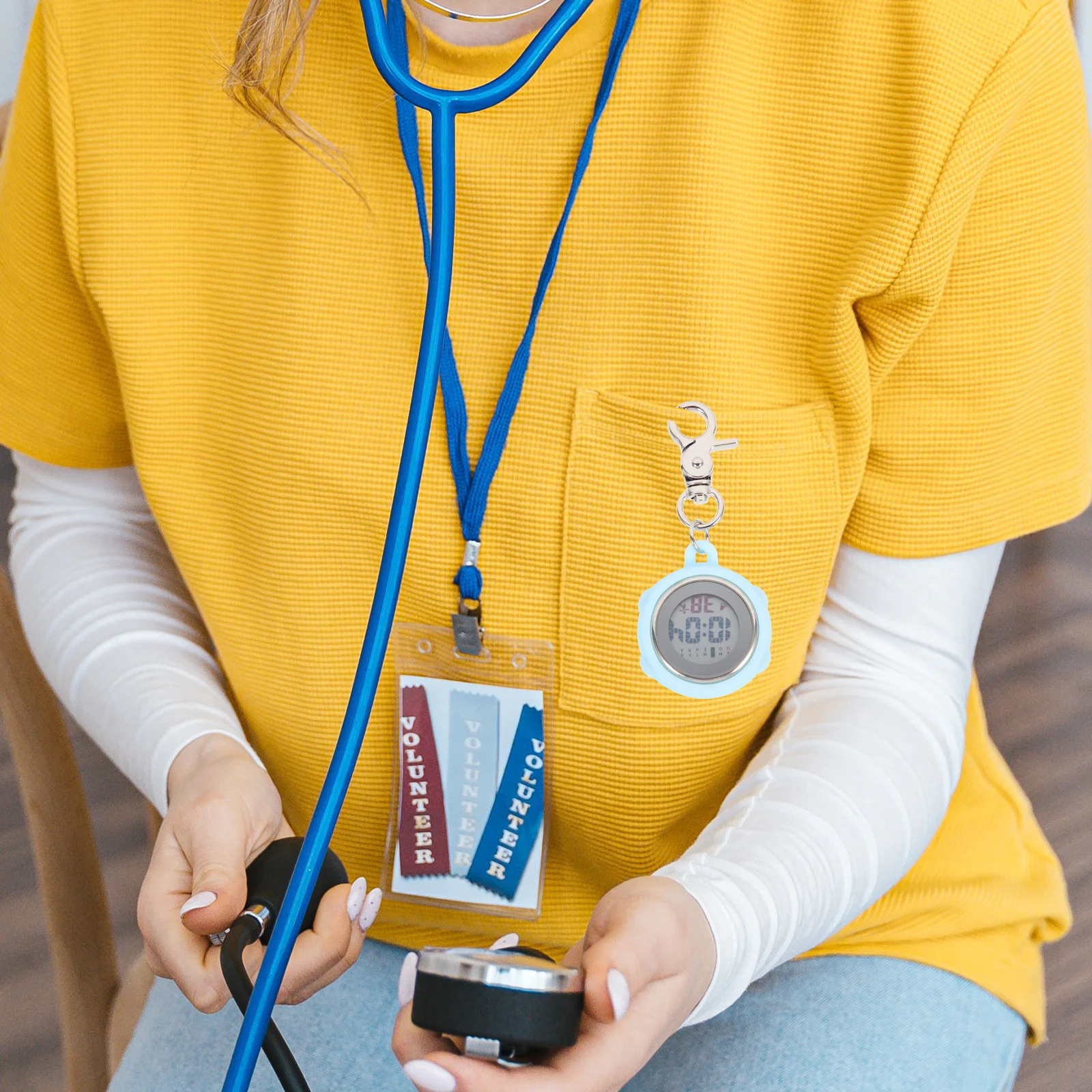 Часы светящийся секундомер 24-часовой - Фотография_6