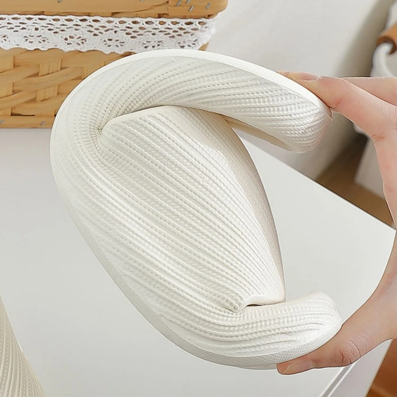 Модные тапочки, дышащие домашние сандалии - Фотография_3