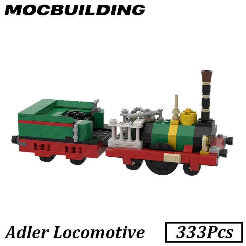Конструктор поезд локомотив moc - Фотография_2