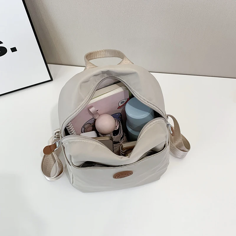 Новый водонепроницаемый нейлоновый тканевый женский рюкзак - Фотография_6