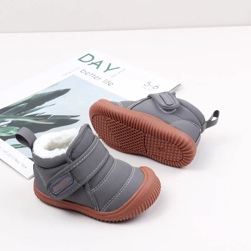 Toddler warm boots soft sole - Фотография_3
