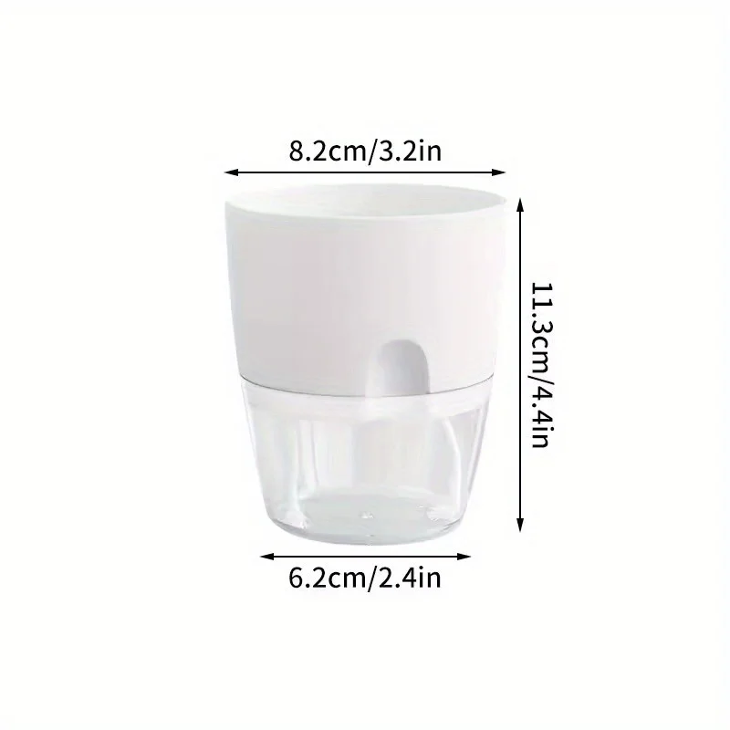 Самополивающийся пластиковый цветочный горшок - Фотография_5