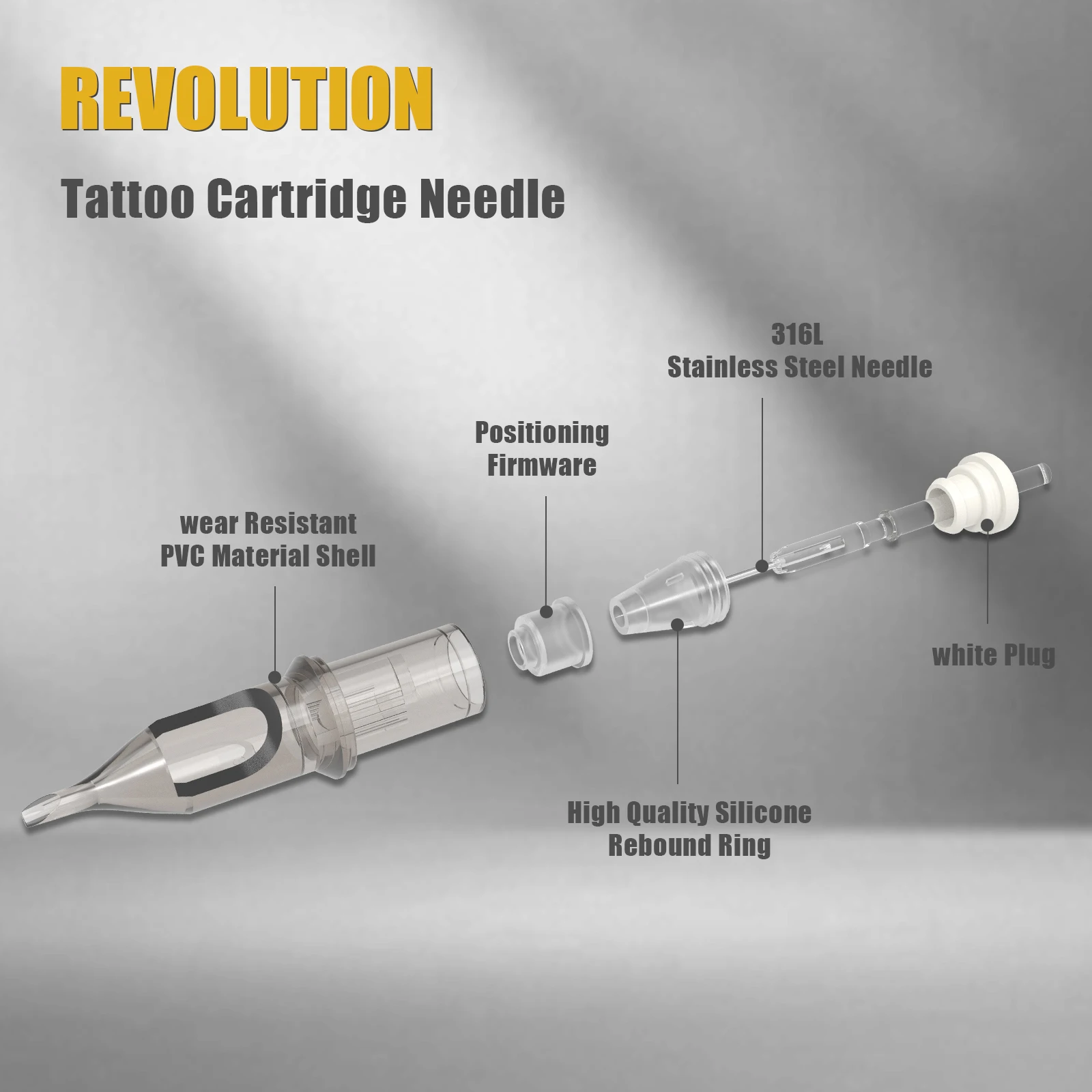 Rc0803rlt ez revolution иглы для тату-картриджей с круглым вкладышем - Фотография_5