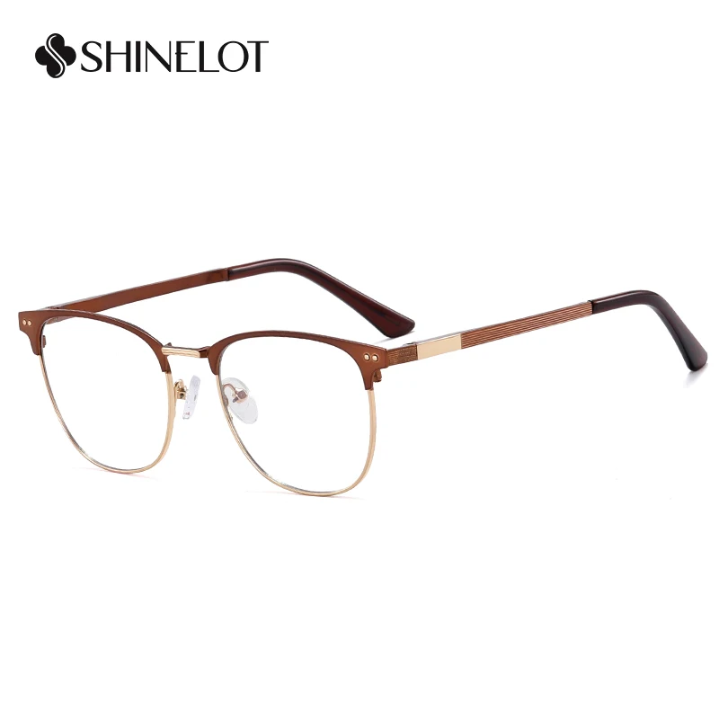 91384 мужские овальные очки в оправе для защиты глаз - Фотография_4