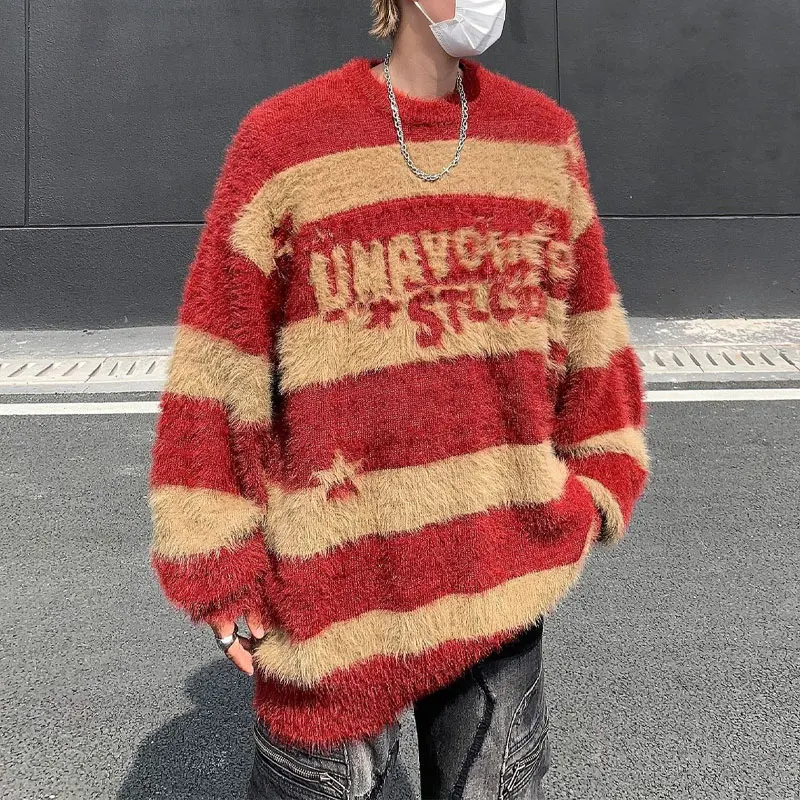 Американские ретро-свитера в полоску со звездами - Фотография_3