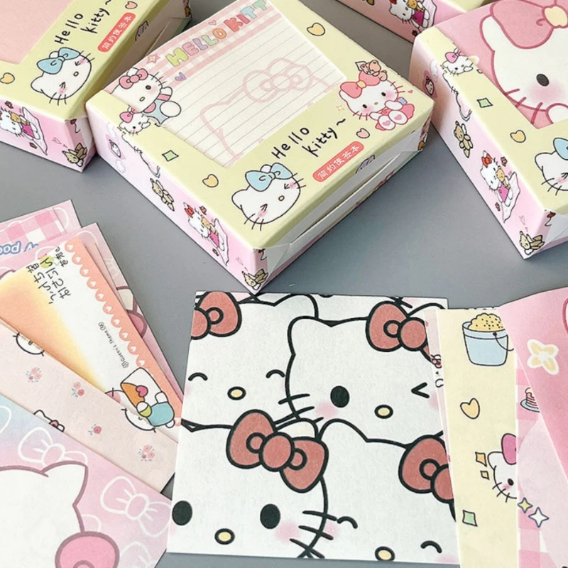 Sanrio hello kitty липкая коробка для заметок