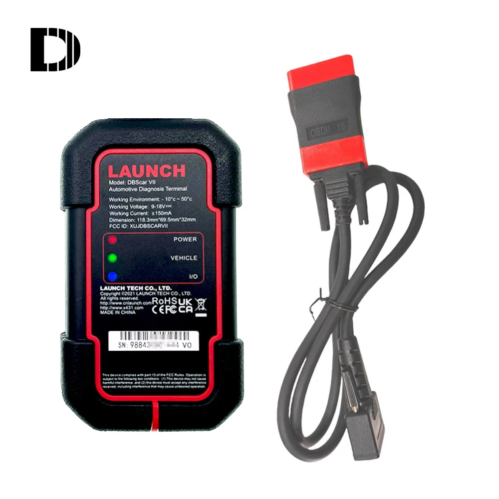 Launch dbscar 7 для dz xdiag xpro 5 eobd/obd2