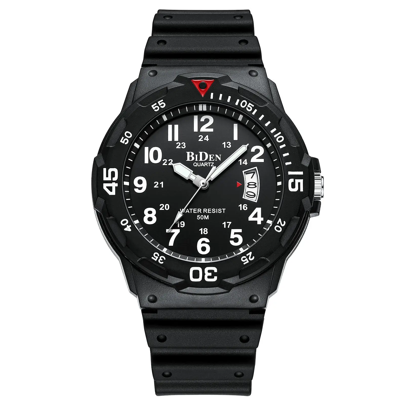 Многофункциональные кварцевые часы biden для мужчин