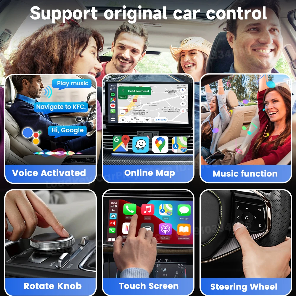 Carlinkit hdmi android ai box беспроводной - Фотография_5