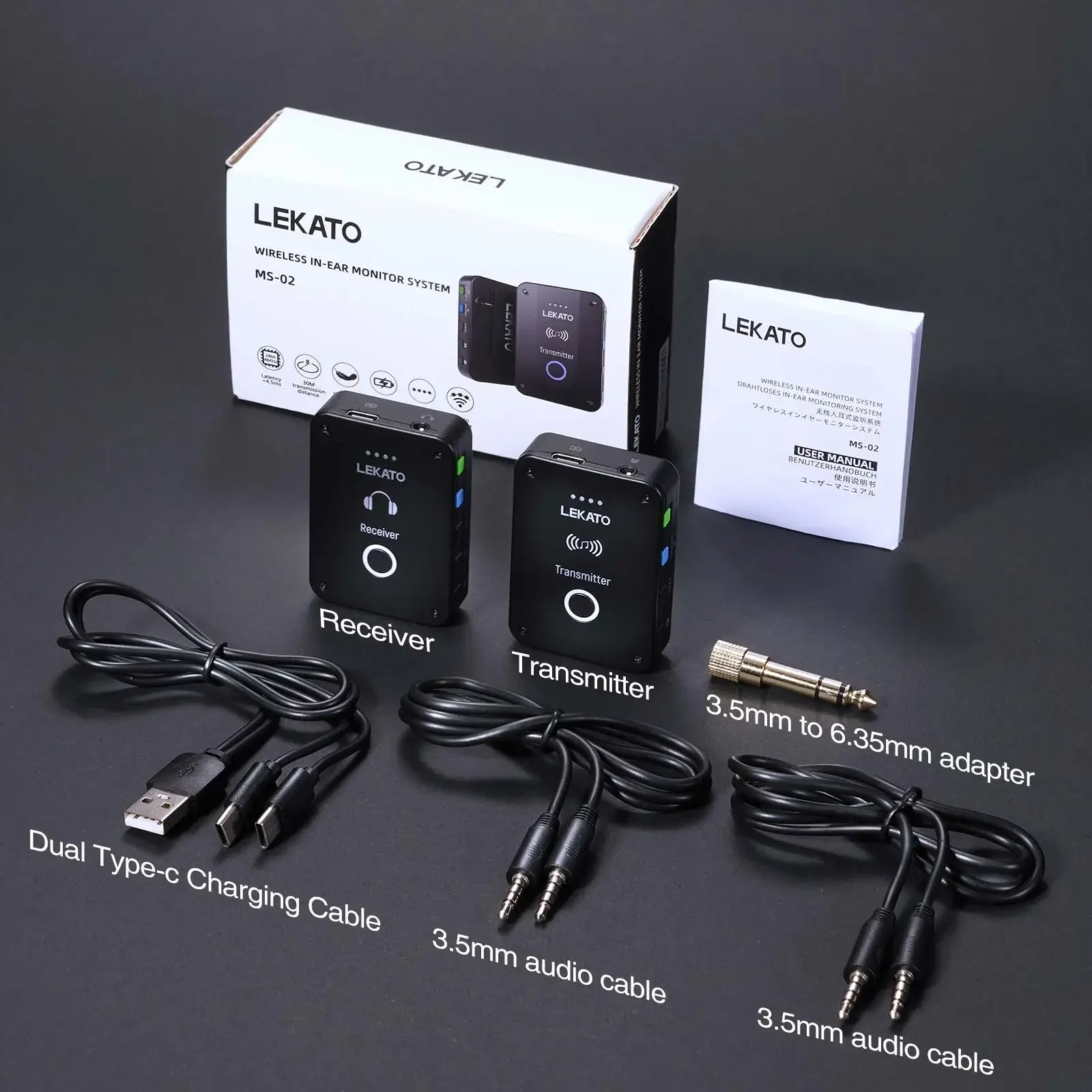 Lekato ms-02 2,4g перезаряжаемые - Фотография_5