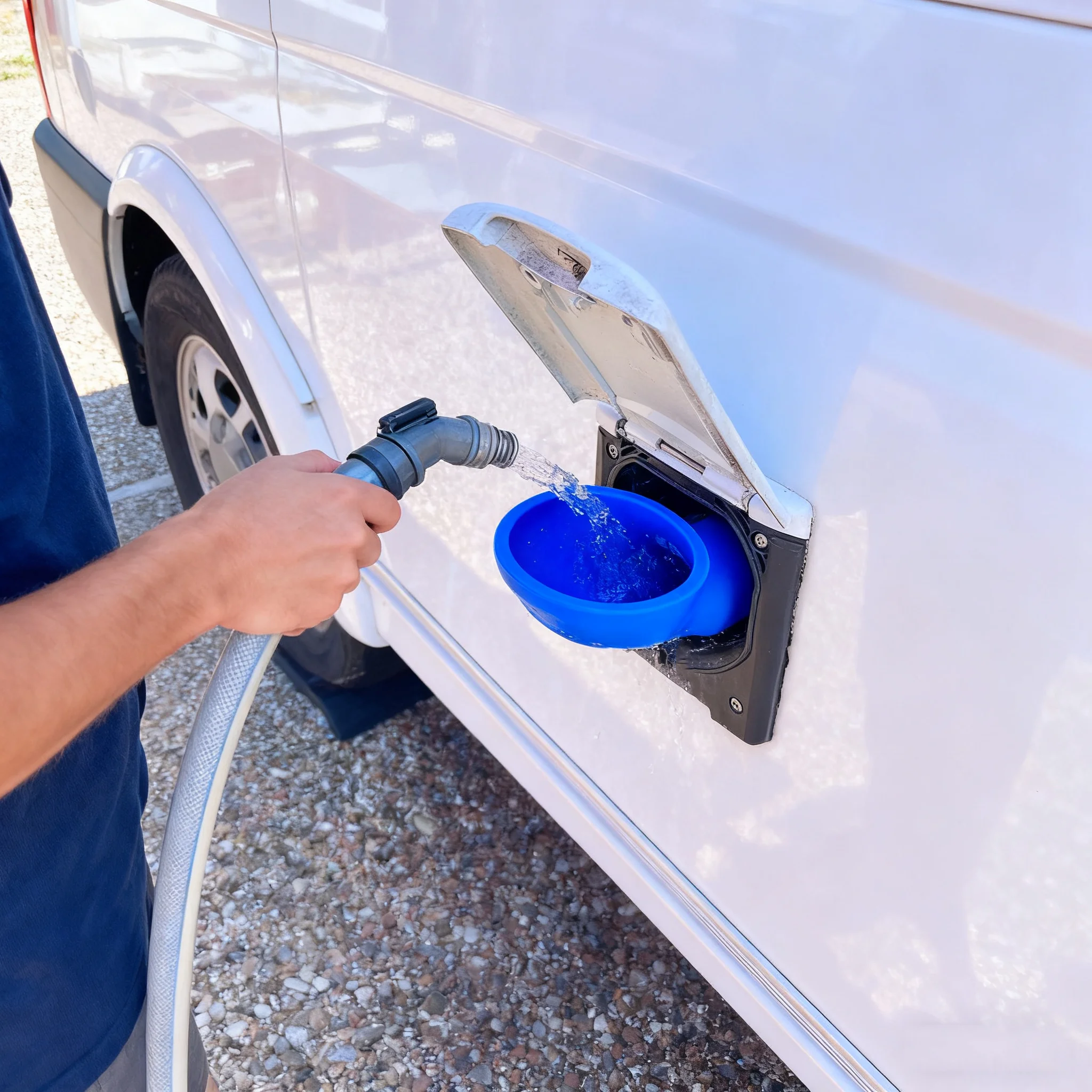 Наполнитель воды воронка для кемпера - Фотография_3