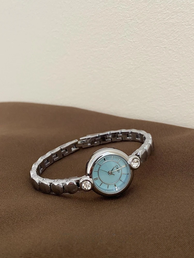 Женские водонепроницаемые кварцевые часы из нержавеющей стали - Фотография_3