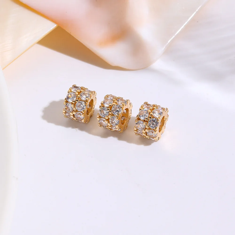 10 медных бусин-разделителей - Фотография_5