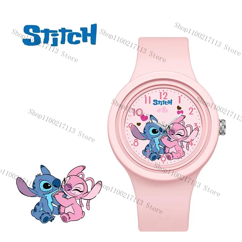 Новые детские часы disney stitch с персонажем мультфильма - Фотография_5