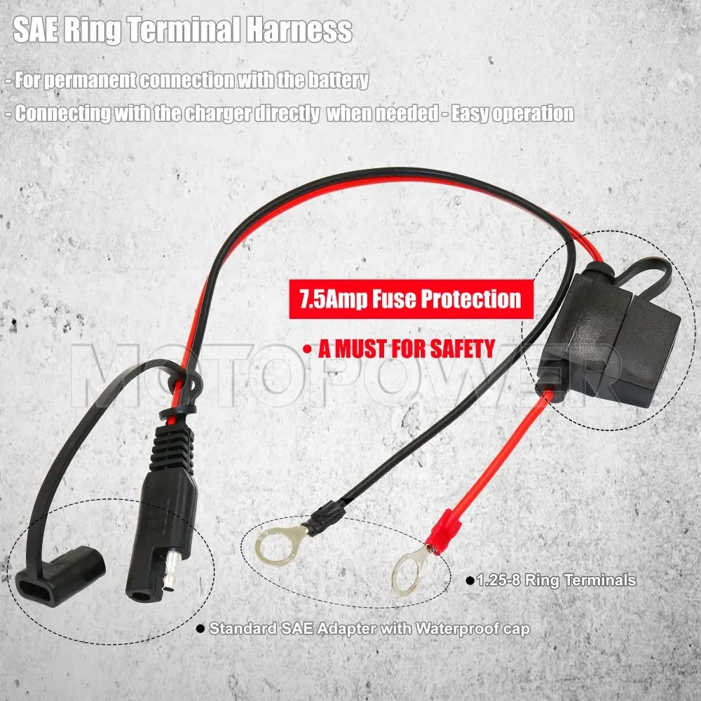 Полностью автоматическое умное зарядное устройство motopower 12 в 1 - Фотография_6