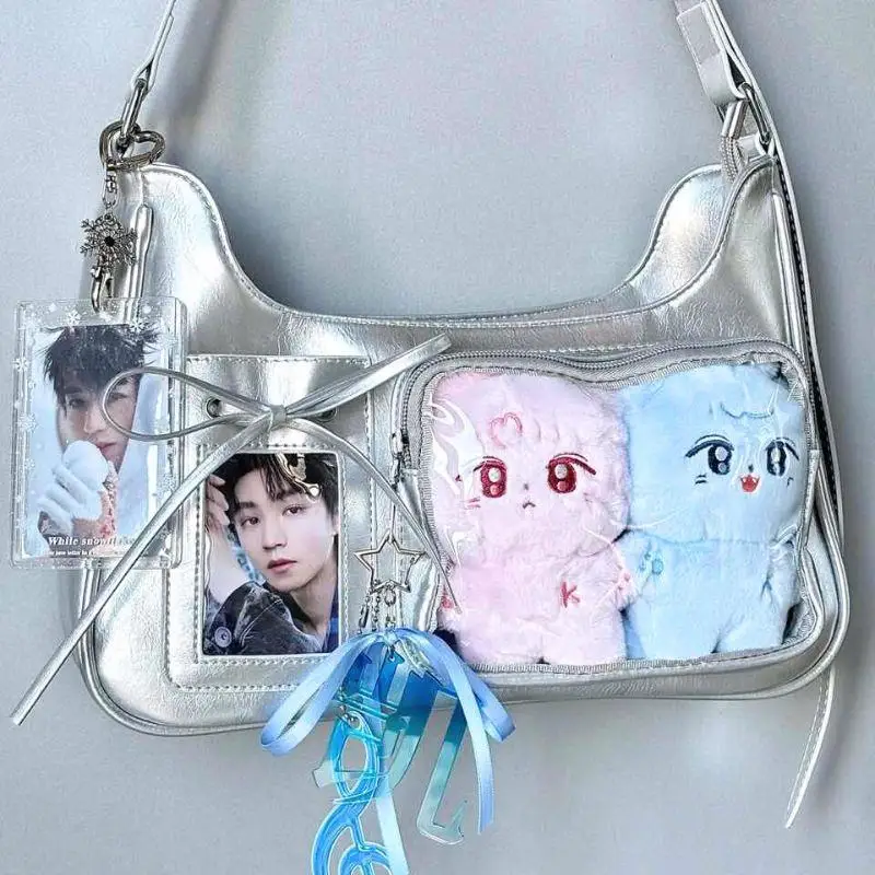 Y2k милая сумка с бантом ita для девочек - Фотография_6