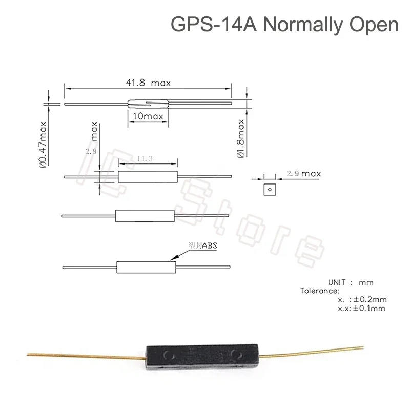 Герконовый магнитный переключатель - Фотография_2