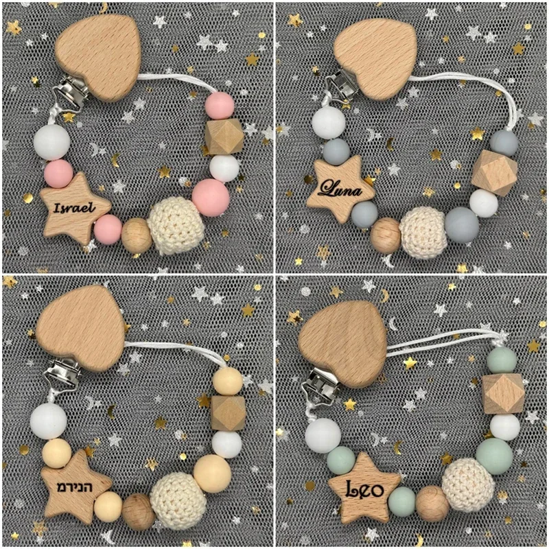 Персонализированный зажим для детской соски - Фотография_2