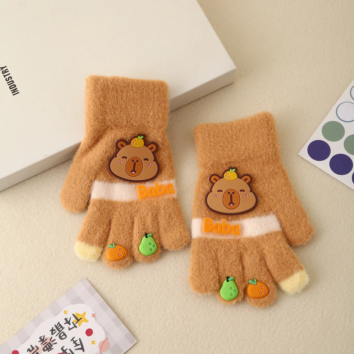 Перчатки капибары для детей от 8 до 15 лет - Фотография_6