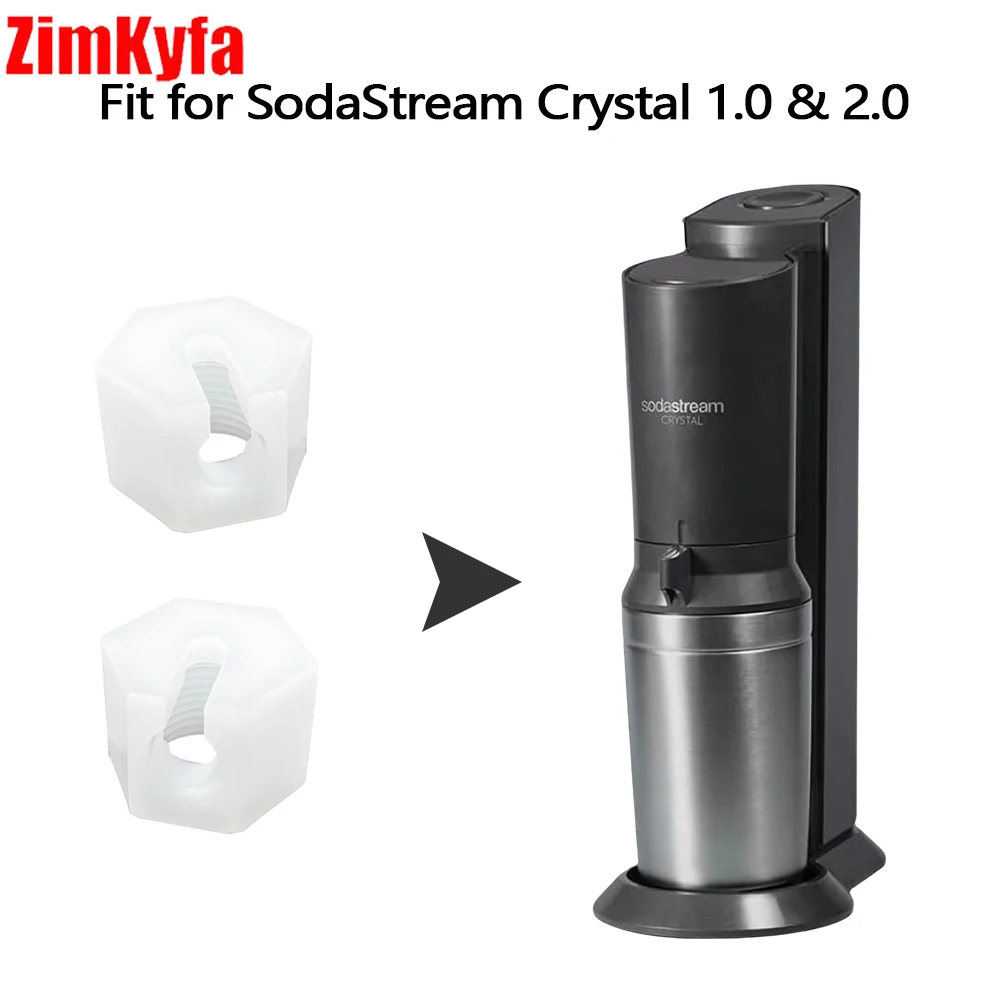 Ремкомплект сменной гайки шланга co2 для sodastream crystal 1.0 и 2.0 - Фотография_2