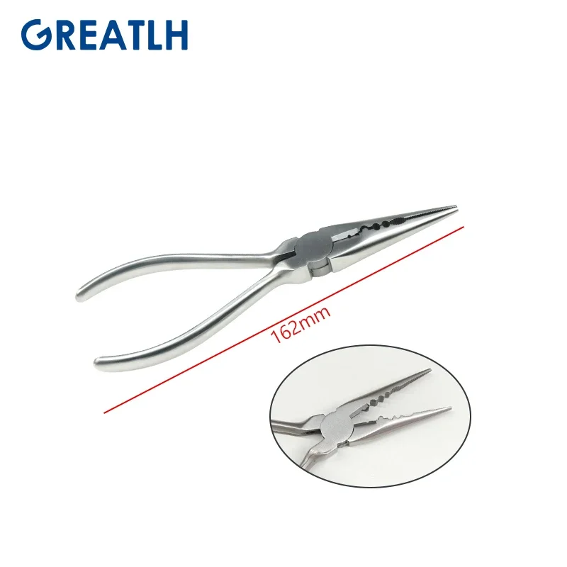 Ортопедические плоскогубцы с иглами и зубчатыми челюстями - Фотография_3