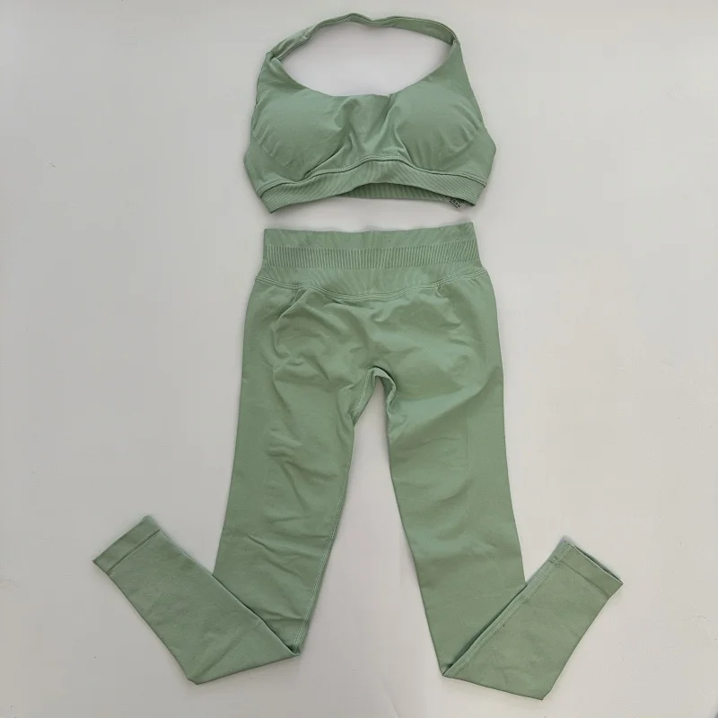 Комплекты леггинсов для йоги без логотипа для женщин - Фотография_6