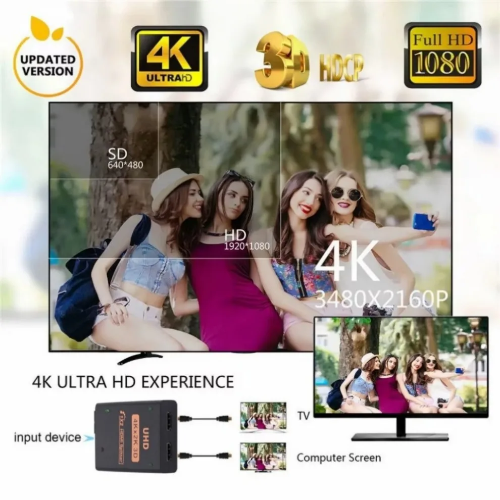 Hdmi-сплиттер 4k 3d двухпортовый - Фотография_6