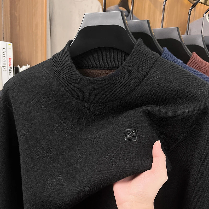 Высококачественный мужской трикотаж с длинными рукавами - Фотография_2