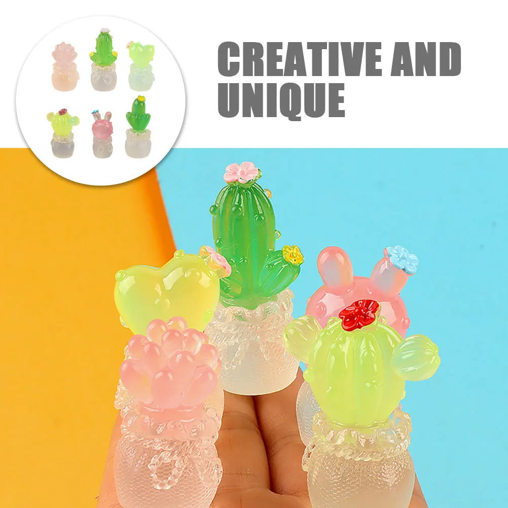 Мини-декоры из смолы кактуса - Фотография_2