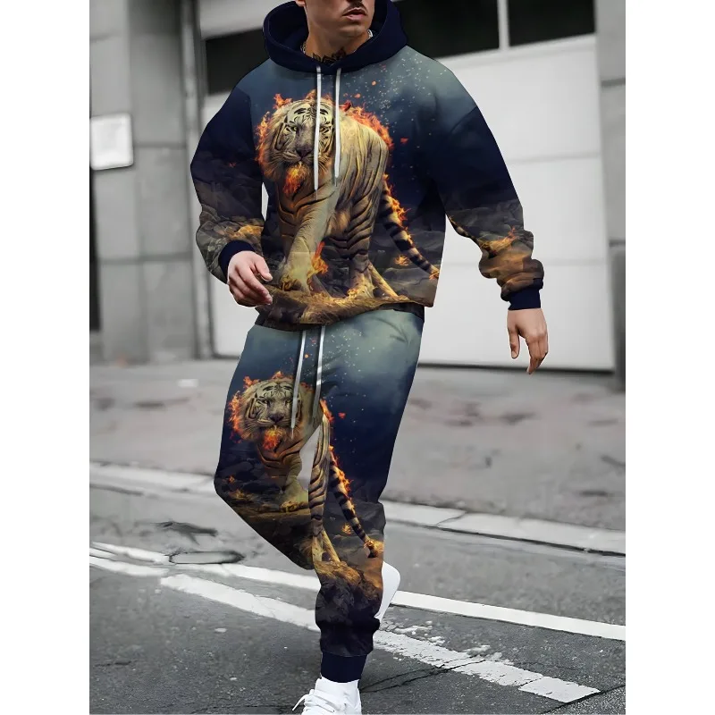 Мужская толстовка с капюшоном и