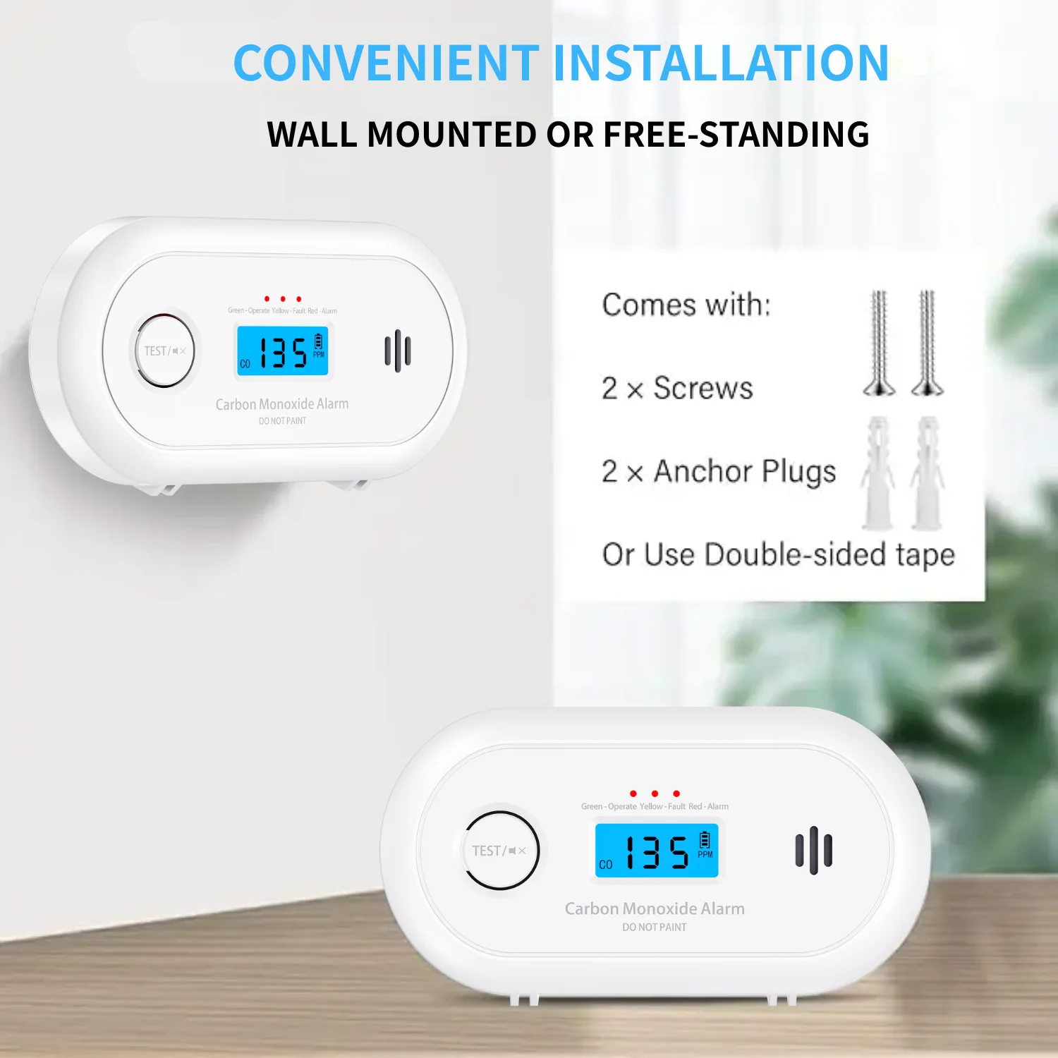 Умный детектор co v-come wi-fi с управлением через приложение tuya - Фотография_5