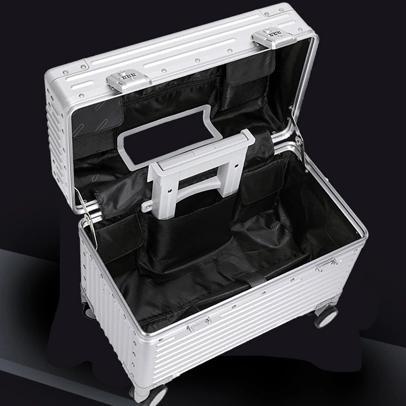 Дюймов чемодан на колесиках из алюминиевого сплава - Фотография_6