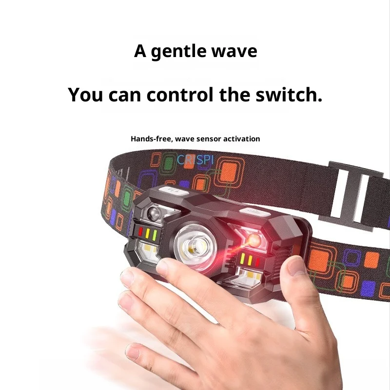 Мини-налобный фонарь funaya с активацией движения - Фотография_2