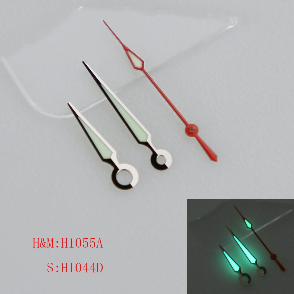 1055 cut face super c3 зеленый светящийся подходит для nh34 35 - Фотография_3