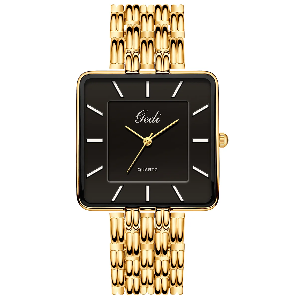 Мужские часы, деловые простые квадратные часы для пар - Фотография_5