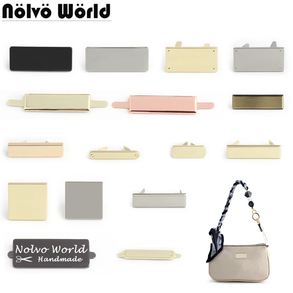 Металлические этикетки с логотипом