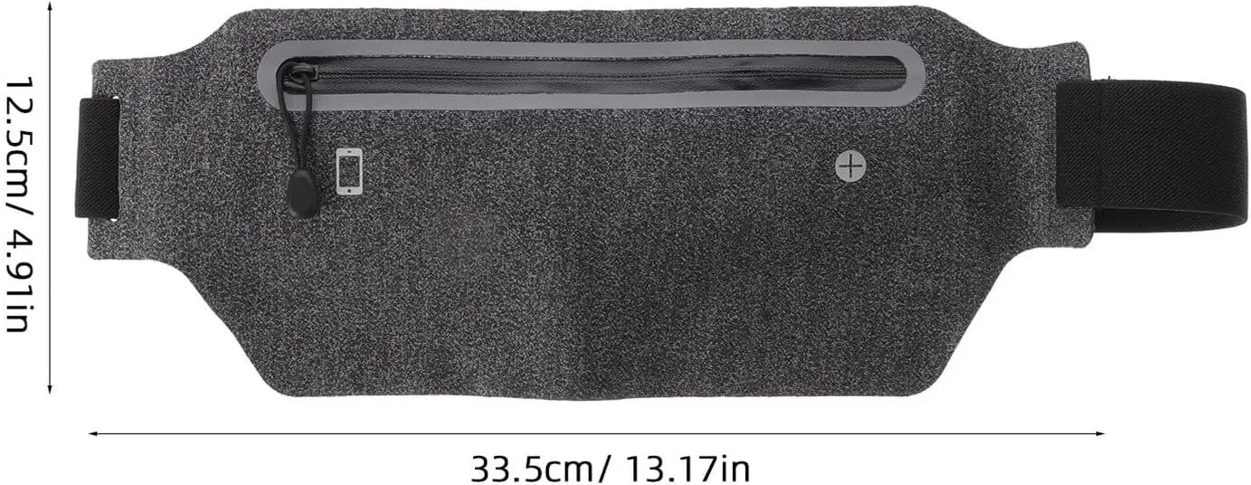 Ультратонкая светоотражающая поясная сумка для бега с камуфляжем - Фотография_2