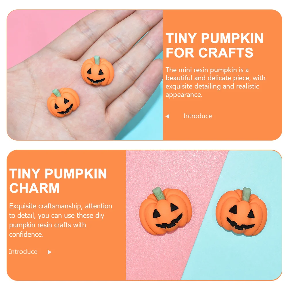 Мини-смола, подвески в виде тыквы - Фотография_2