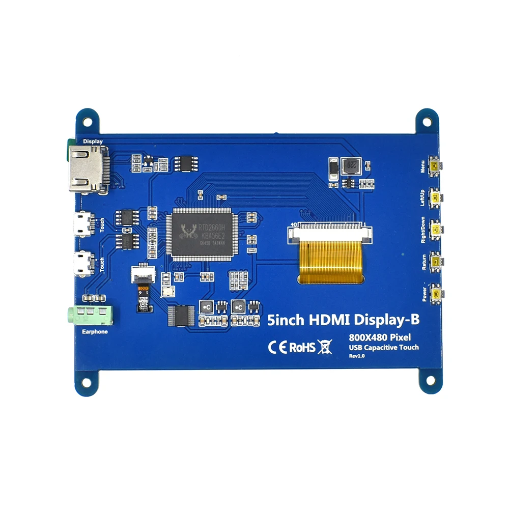 5-дюймовый портативный монитор eqv hdmi 800x480 - Фотография_3