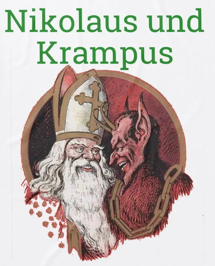 Николас и крамп, немецкая рождественская - Фотография_4