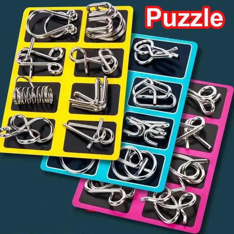 Металлическая головоломка монтессори