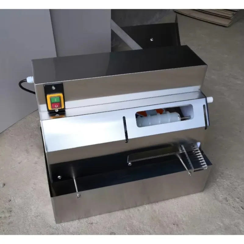 Лидер продаж, маленькая автоматическая машина для очистки перепелов - Фотография_5