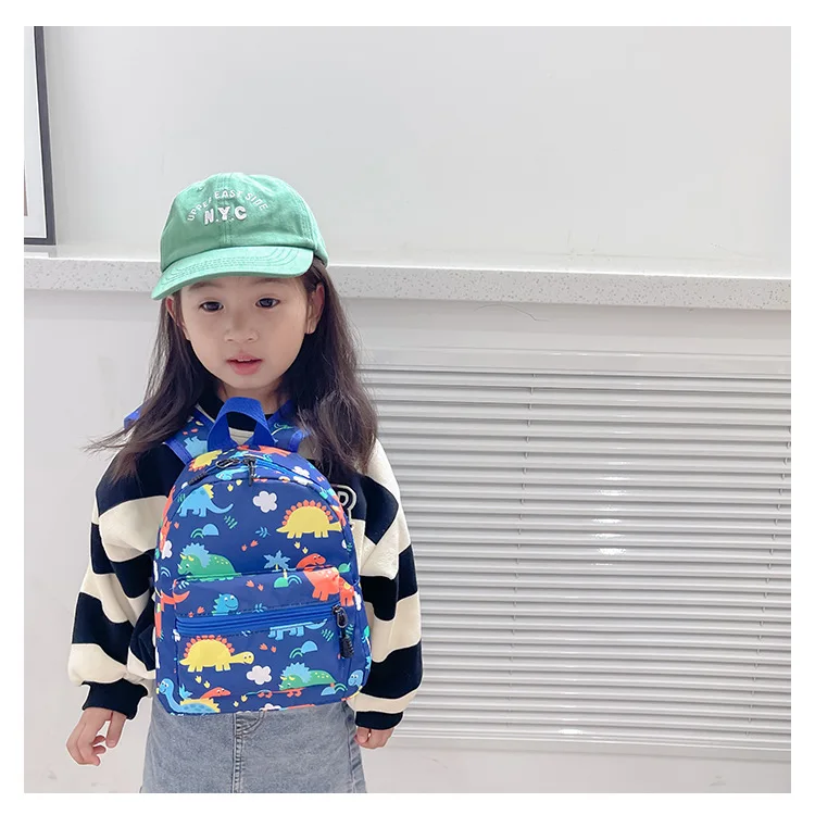 Милые детские школьные ранцы с мультипликационным рисунком - Фотография_6